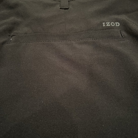 Izod Golf Men's Size 40 Black Shorts Dress‎ Lightweight 6 Pockets - Picture 7 of 7